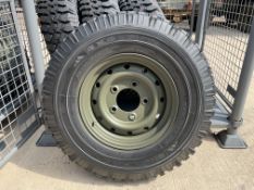 4x Unused 235/85 R16 Michelin XZL Tyres on Heavy Duty Wolf Rims
