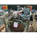 Perkins CV8 V8 550HP Diesel Engine Ancillaries as Shown inc Turbo Charger, Fuel Pump etc, from MOD