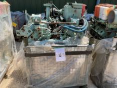 Perkins CV8 V8 550HP Diesel Engine Ancillaries as Shown inc Turbo Charger, Fuel Pump etc, from MOD