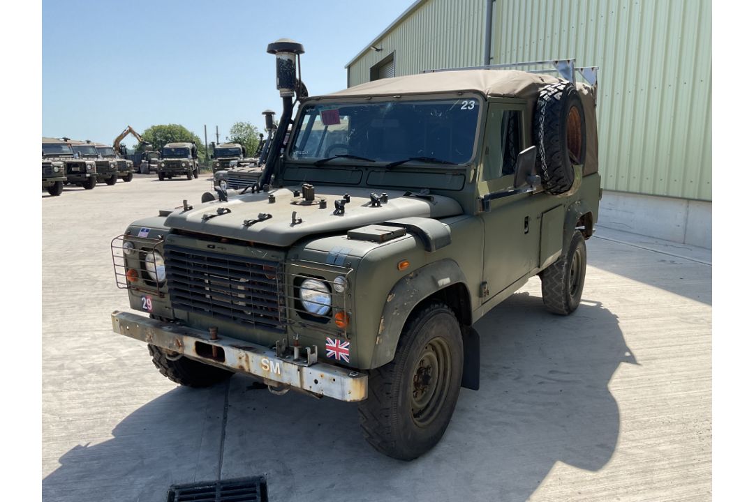 Rare Land Rover RHD 110 TUM FFR Wolf Soft Top Winter/Water, Direct from UK MOD - Image 35 of 37