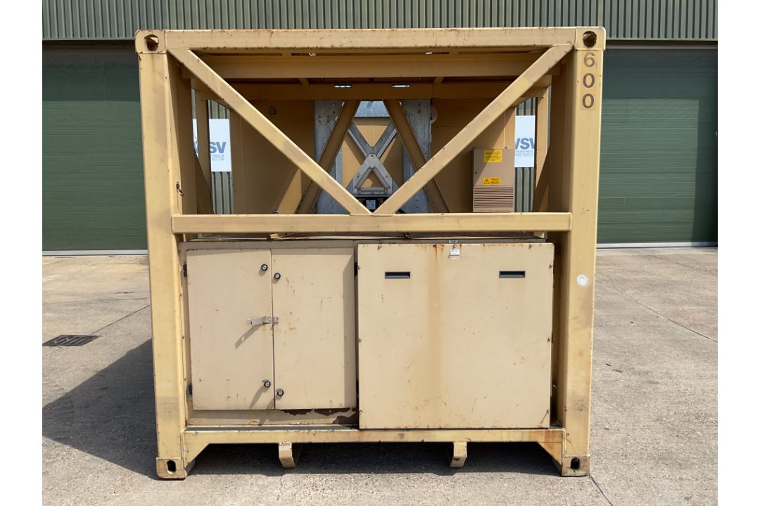 20ft Drops Demountable Hook Loader Secure Coms / Office Container, Direct from MOD - Image 30 of 32