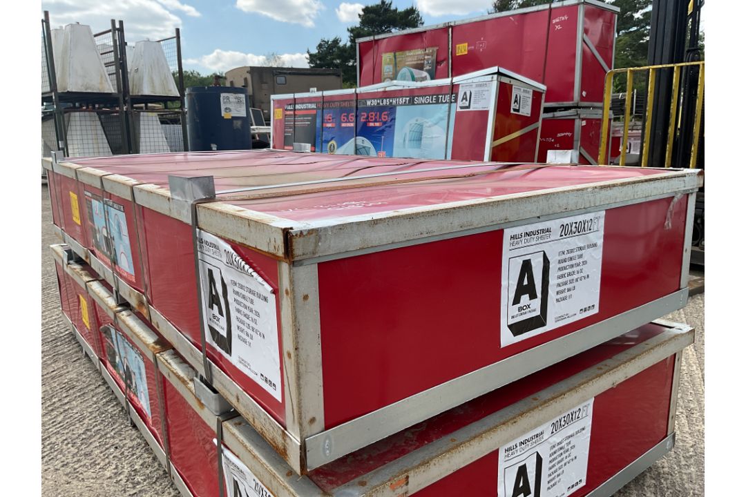 New Unissued Heavy Duty Storage Building 20'W x 30'L x 12' H - Image 3 of 3