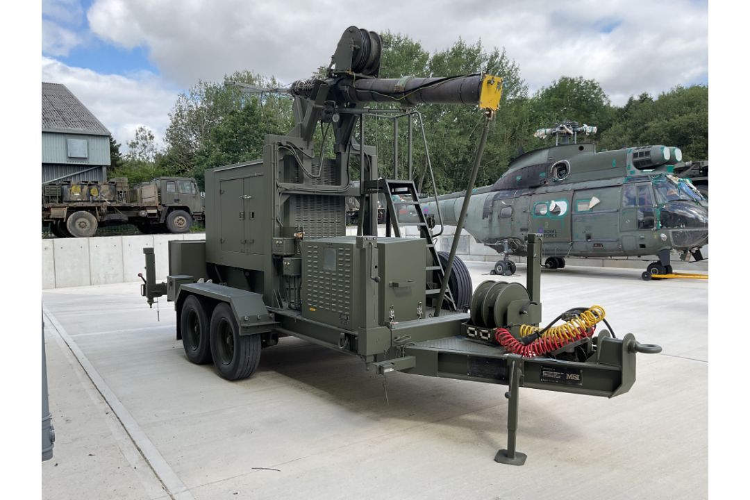 Ex Reserve MSI Defence Systems Mobile Antenna Mast on R.M. 4 Wheel 5500 Trailer - Image 13 of 31