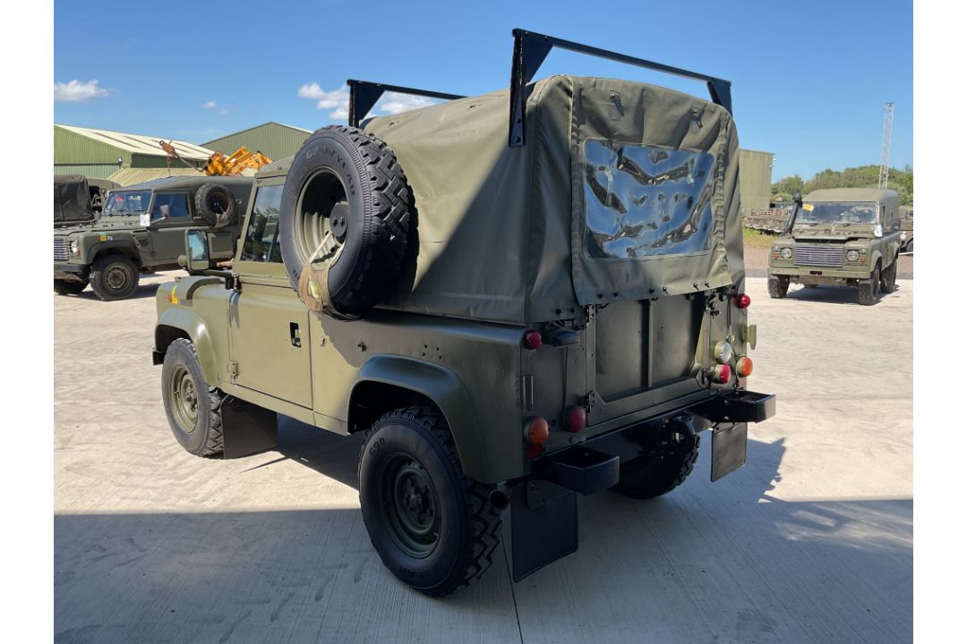 Rare Land Rover RHD 90 TUL Wolf Soft Top Winter/Water, Direct from UK MOD - Image 32 of 45