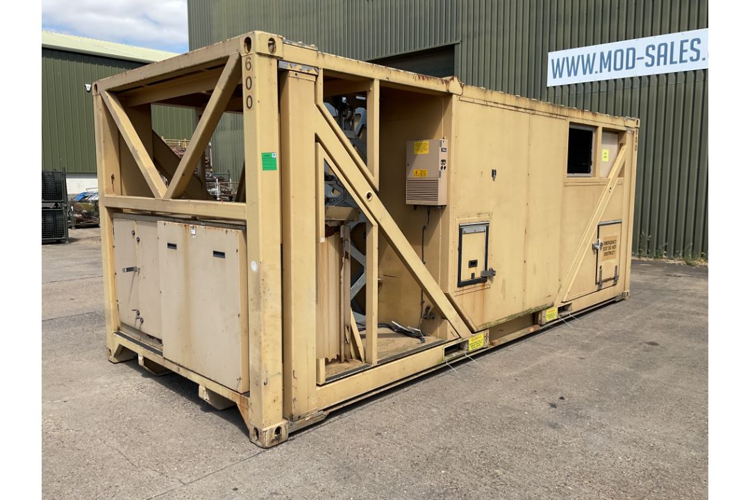 20ft Drops Demountable Hook Loader Secure Coms / Office Container, Direct from MOD - Image 26 of 32