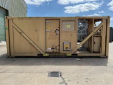 20ft Drops Demountable Hook Loader Secure Coms / Office Container, Direct from MOD