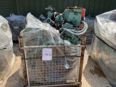 Perkins CV8 V8 550HP Diesel Engine Ancillaries as Shown inc Turbo Charger, Fuel Pump etc, from MOD