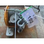 Unissued Maxpull GM20 2000KG Straight Pull Winch c/w 3 Snatch Blocks, from MOD