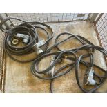 2x Nato Inter Vehicle Jump Start Cable (Fits Land Rover Wolf)