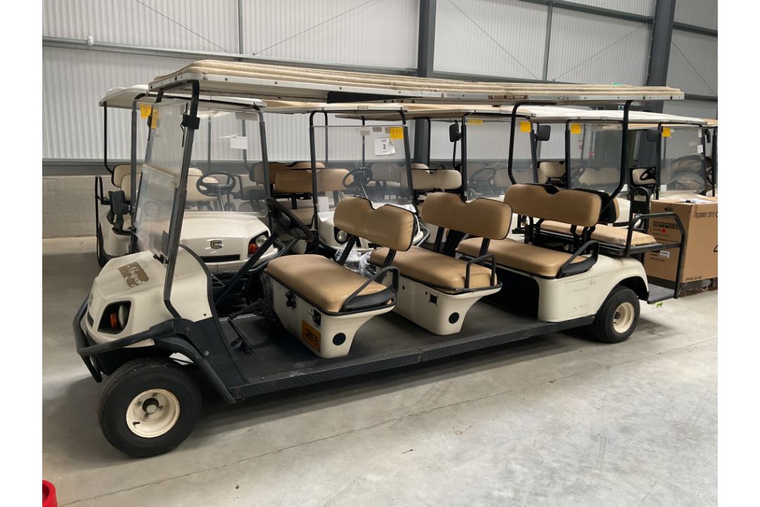 Very Low Hours Cushman 8 Seat Petrol Engine Auto Start Buggy, c/w Lights, Roof etc, from Govt Dept - Image 1 of 15
