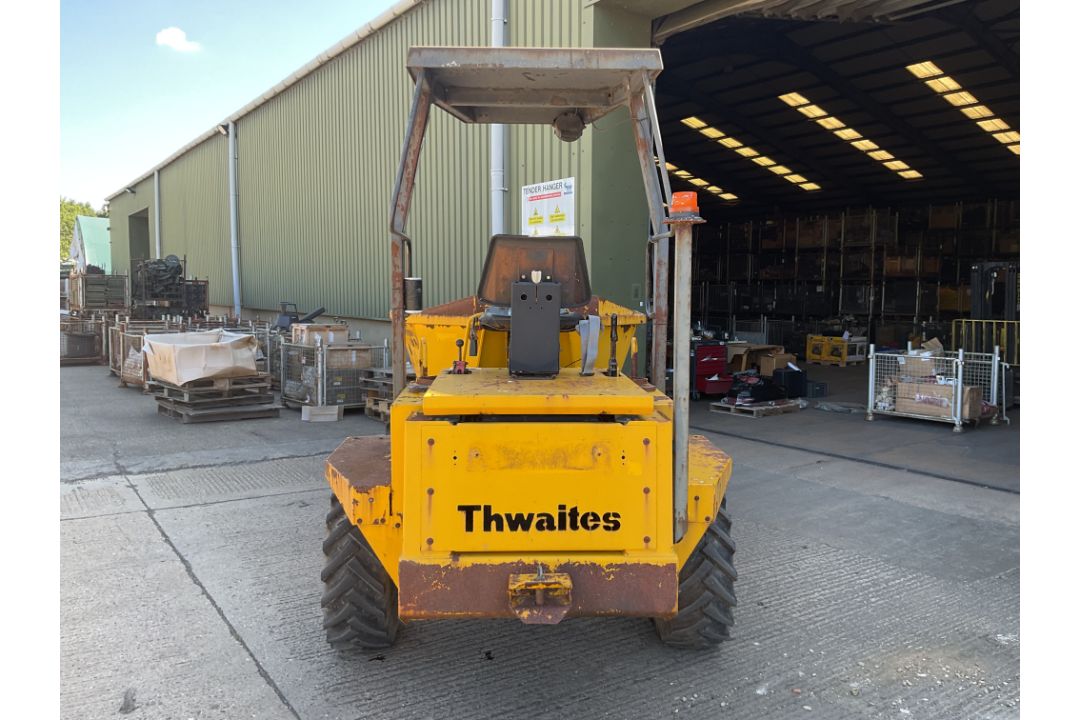 Thwaites 7000 3 Tonne Hi Lift Rotating Skip Diesel 4x4 Dumper, 327 Recorded Hours, from MODGovt Dept - Image 15 of 18