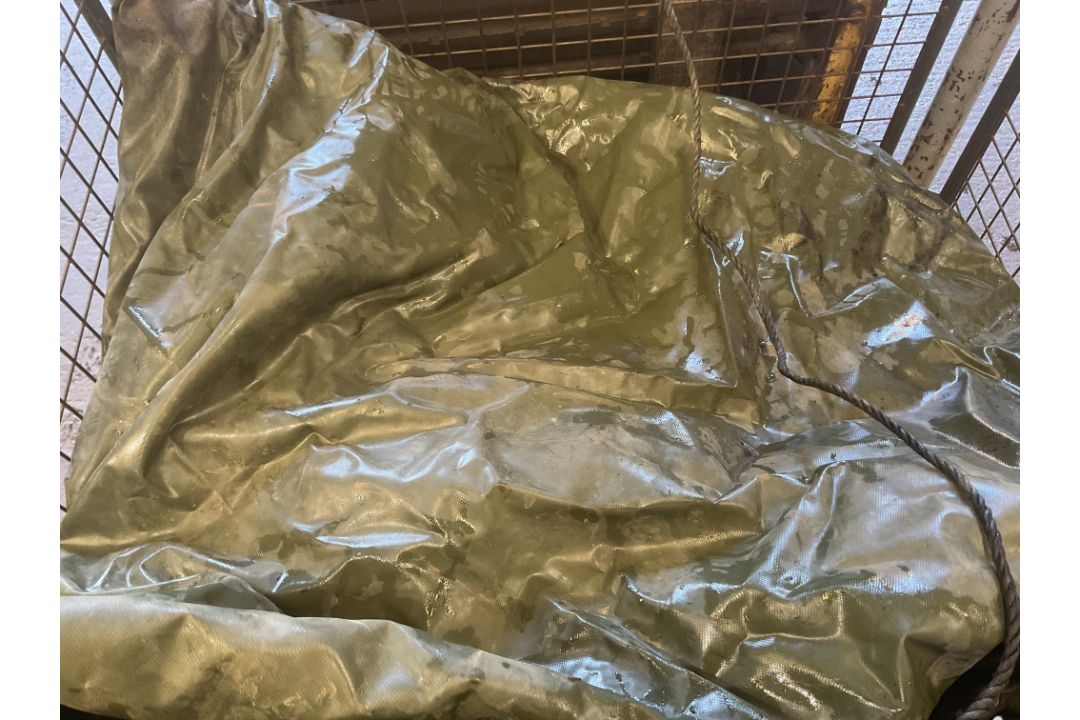 16ft x 30ft Tarpaulin Sheet with Ties, from MOD - Image 5 of 6
