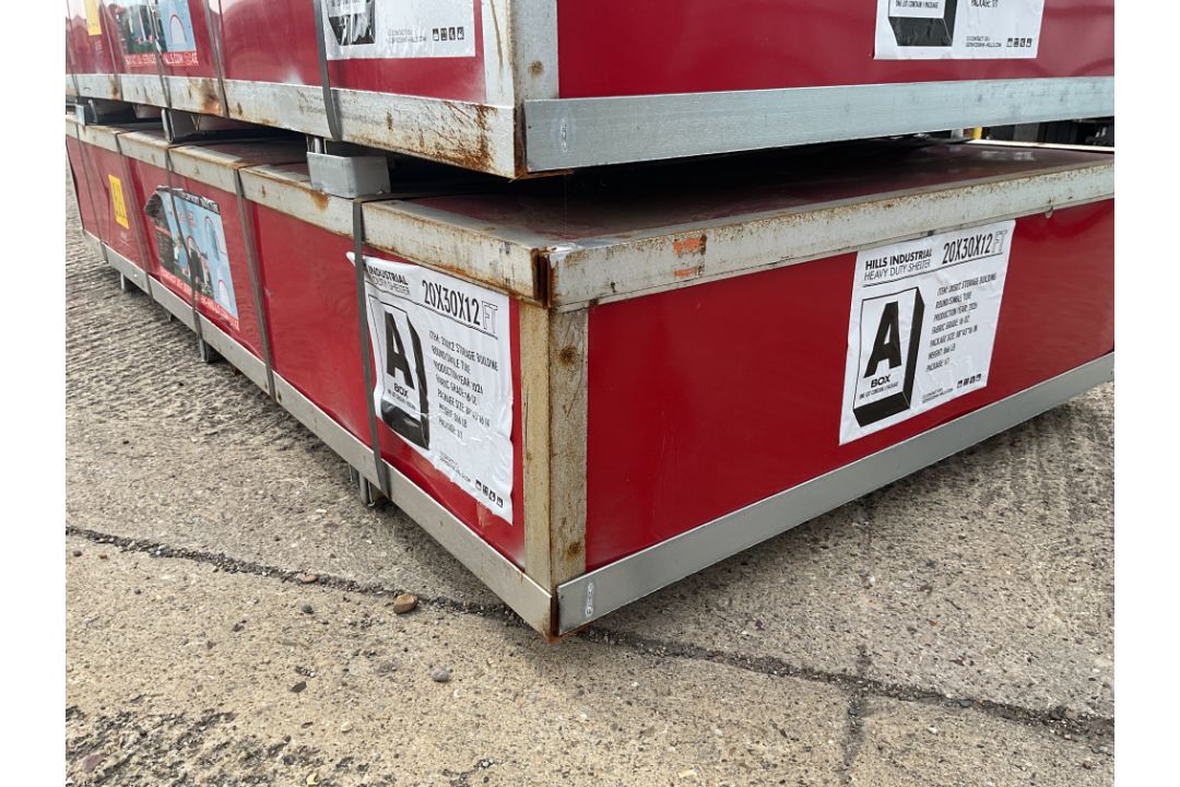 New Unissued Heavy Duty Storage Building 20'W x 30'L x 12' H - Image 3 of 3