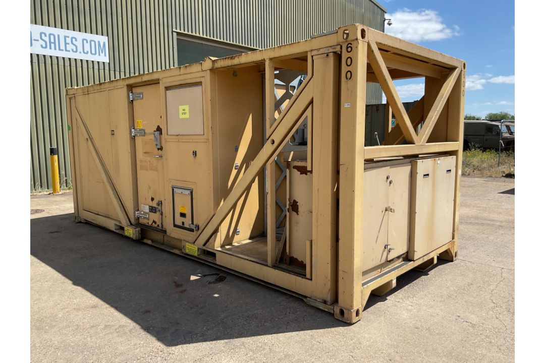 20ft Drops Demountable Hook Loader Secure Coms / Office Container, Direct from MOD - Image 19 of 32