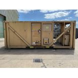20ft Drops Demountable Hook Loader Secure Coms / Office Container, Direct from MOD