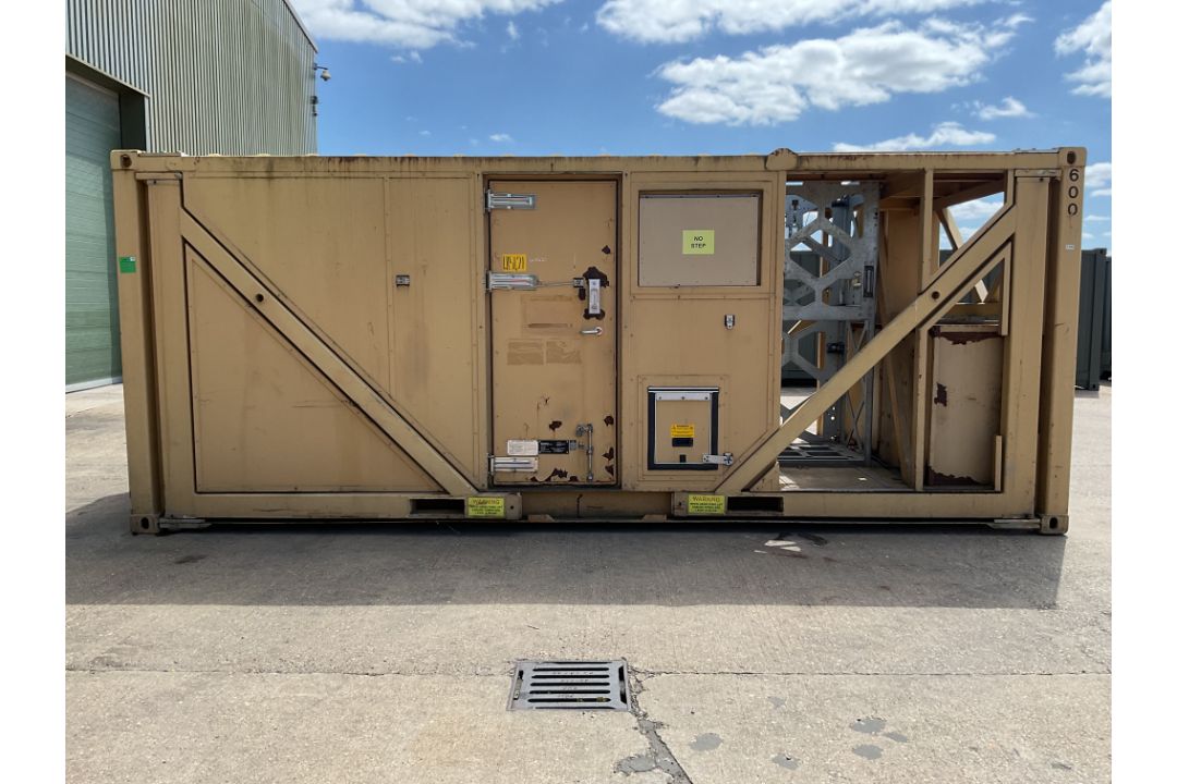 20ft Drops Demountable Hook Loader Secure Coms / Office Container, Direct from MOD - Image 1 of 32