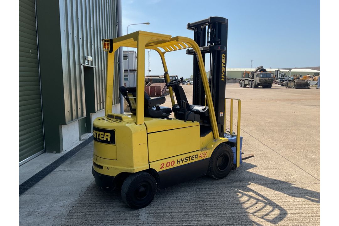 Hyster J2.00 XM-717 ACX 2 Tonne Electric Forklift c/w Duplex Mast, Side Shift and Charger - Image 23 of 26