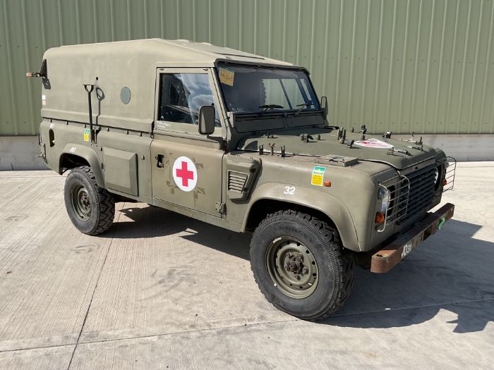 Land Rover 110 TUM Wolf RHD Hard Top FFR, Direct from UK MOD
