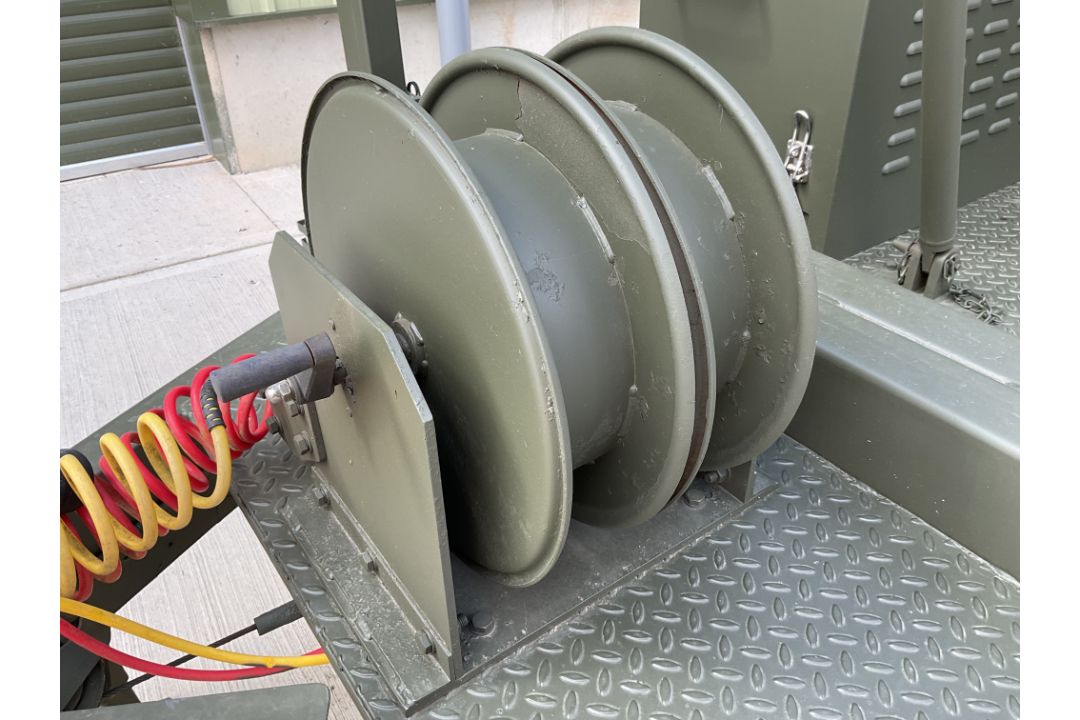 Ex Reserve MSI Defence Systems Mobile Antenna Mast on R.M. 4 Wheel 5500 Trailer - Image 11 of 31