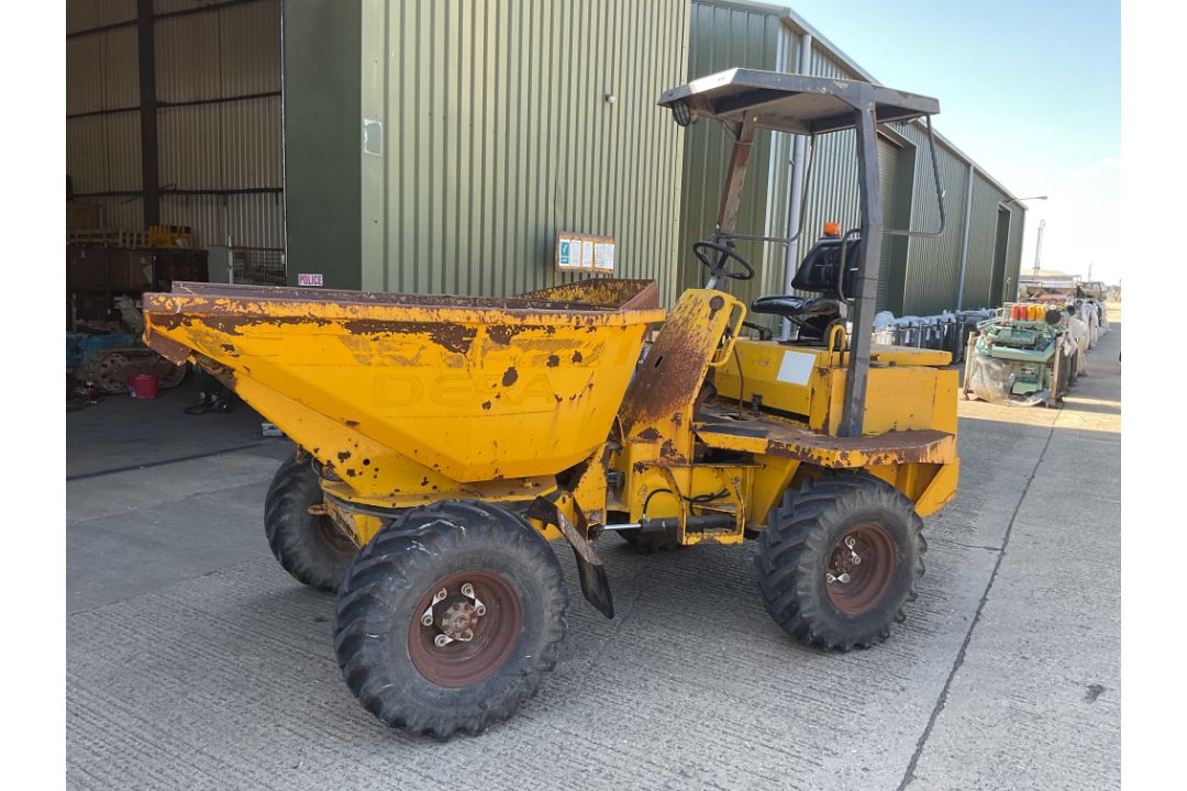 Thwaites 7000 3 Tonne Hi Lift Rotating Skip Diesel 4x4 Dumper, 327 Recorded Hours, from MODGovt Dept - Image 2 of 18