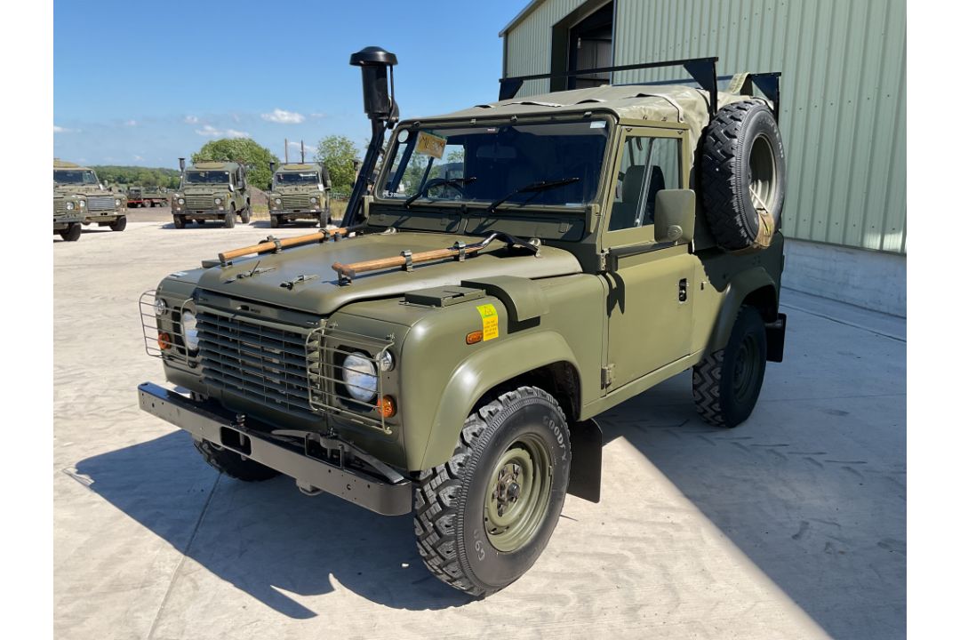 Rare Land Rover RHD 90 TUL Wolf Soft Top Winter/Water, Direct from UK MOD - Image 43 of 45