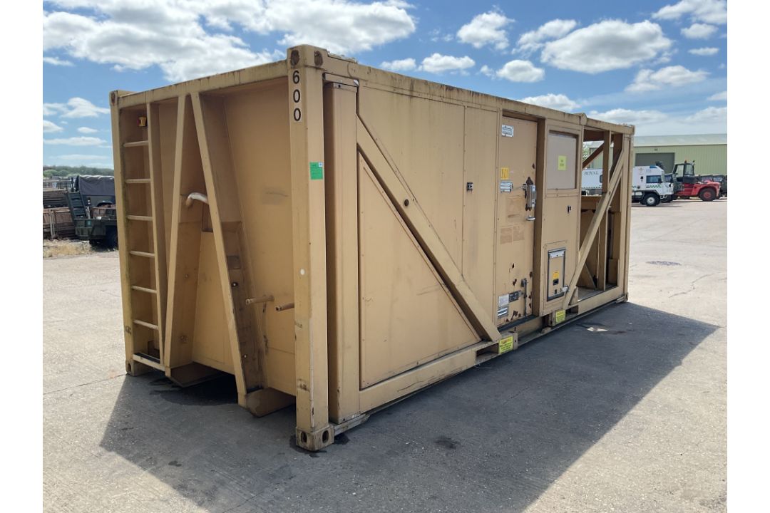 20ft Drops Demountable Hook Loader Secure Coms / Office Container, Direct from MOD - Image 21 of 32