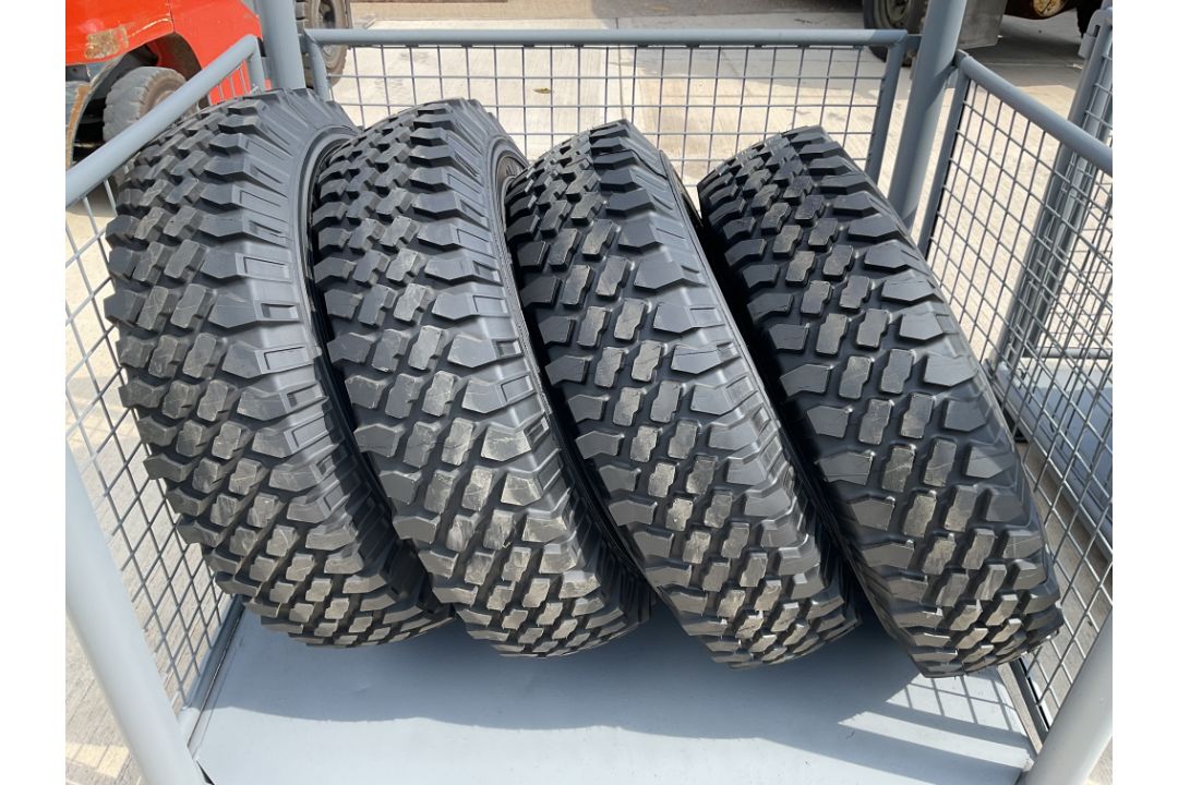 4x Unused 235/85 R16 Michelin XZL Tyres on Heavy Duty Wolf Rims - Image 2 of 10