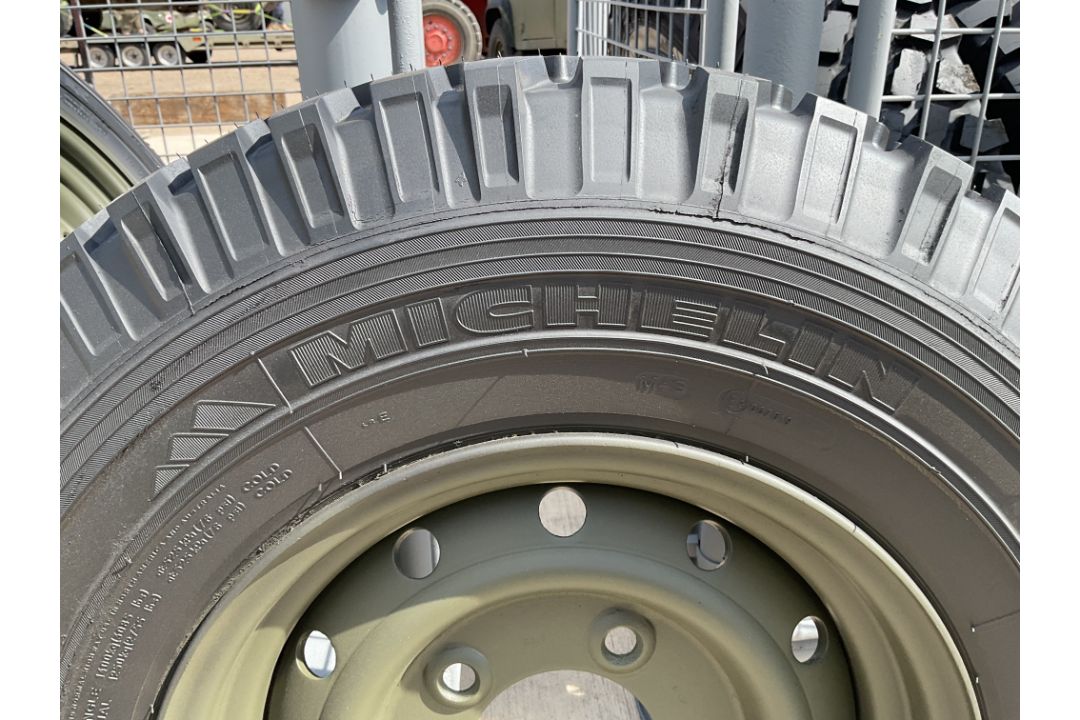 4x Unused 235/85 R16 Michelin XZL Tyres on Heavy Duty Wolf Rims - Image 4 of 10