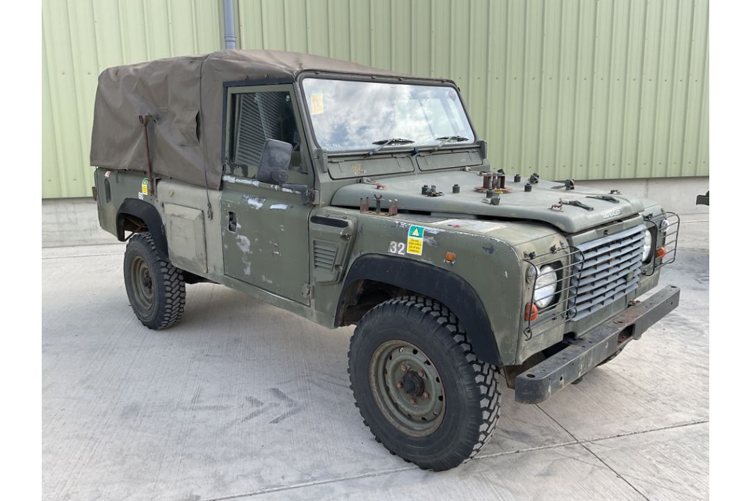 Land Rover 110 TUM Wolf RHD Soft Top FFR, Direct from UK MOD - Image 1 of 35