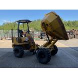 Thwaites 7000 3 Tonne Hi Lift Rotating Skip Diesel 4x4 Dumper, 327 Recorded Hours, from MODGovt Dept