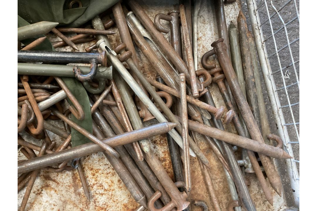 Stillage of Steel HD Tent Pegs, from MOD - Image 2 of 6