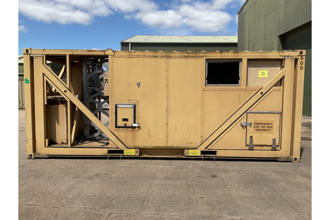 20ft Drops Demountable Hook Loader Secure Coms / Office Container, Direct from MOD - Image 24 of 32