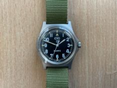 New Unissued CWC W10 British Army Service Watch, Water Resistant to 5ATM, Date 2006, Sn° 6144