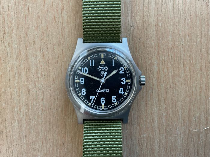 New Unissued CWC W10 British Army Service Watch, Water Resistant to 5ATM, Date 2006, Sn° 6144