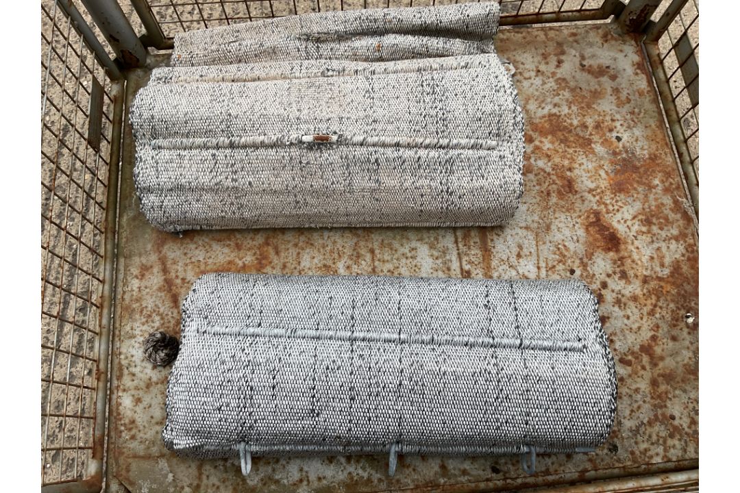 2x 12m Mat Traction Roadway Bog/Sand Mats from MOD - Image 1 of 3