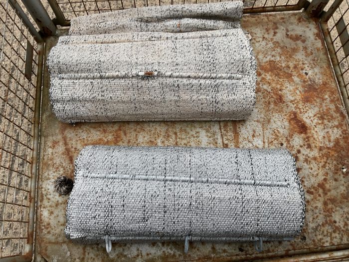 2x 12m Mat Traction Roadway Bog/Sand Mats from MOD