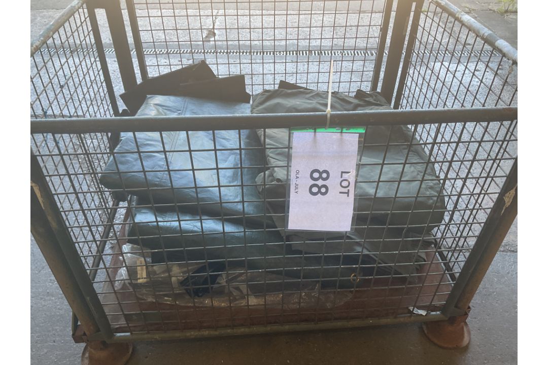 1x Stillage of Unissued Canvas Tarpaulin Sheets, from MOD - Image 1 of 4