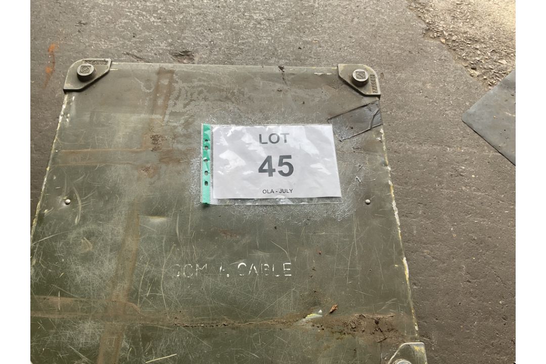 Zarges Waterproof Aluminium Transit Case, from MOD - Image 1 of 3