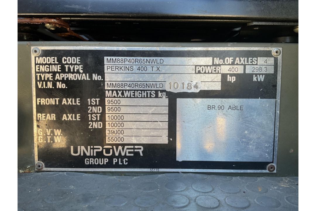Unipower 8x8 BR90 ABLE Bridge Layer, LHD, Direct from UK MOD - Image 47 of 49