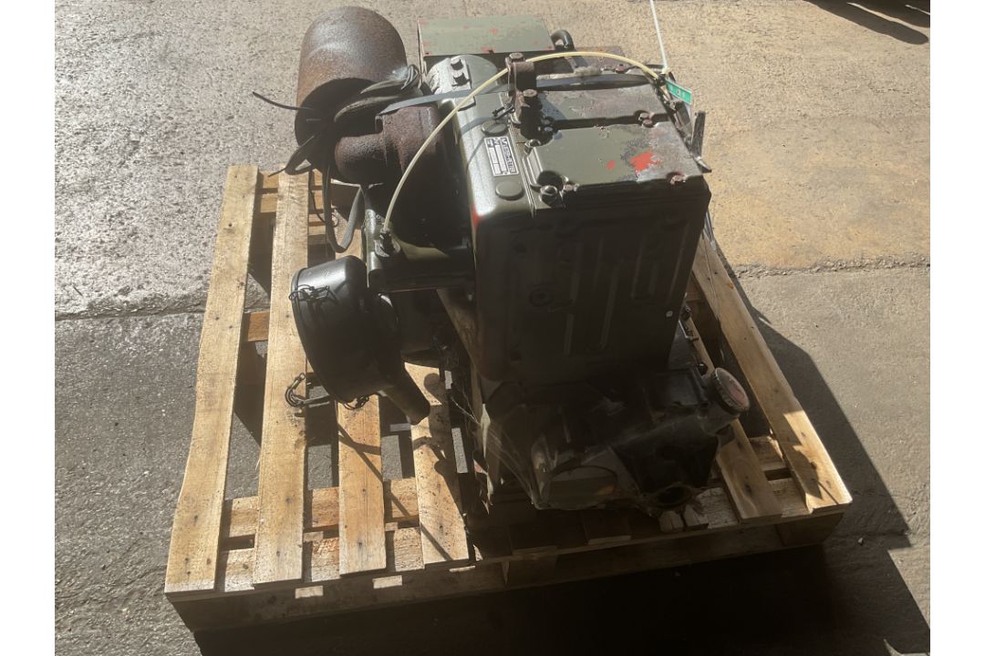 Lister 2 Cyl Diesel 240V Electric Start Single Phase 7KVA Diesel Generator, from MOD - Image 5 of 6