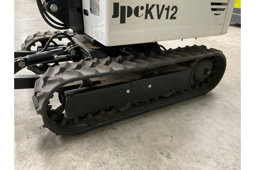 2025 Unissued JPC KV12 1070KG 12HP Diesel Rubber Track Mini Excavator c/w Front Blade etc - Image 3 of 27