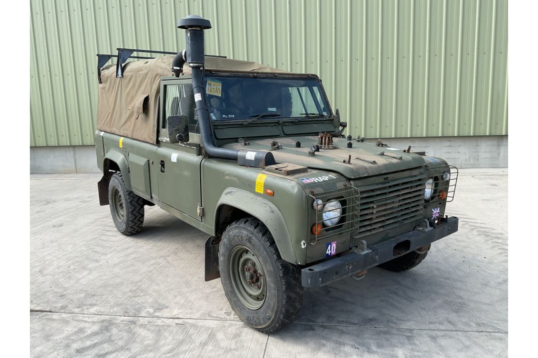Rare Land Rover RHD 110 TUM Wolf Soft Top Winter/Water, Direct from UK MOD - Image 34 of 35