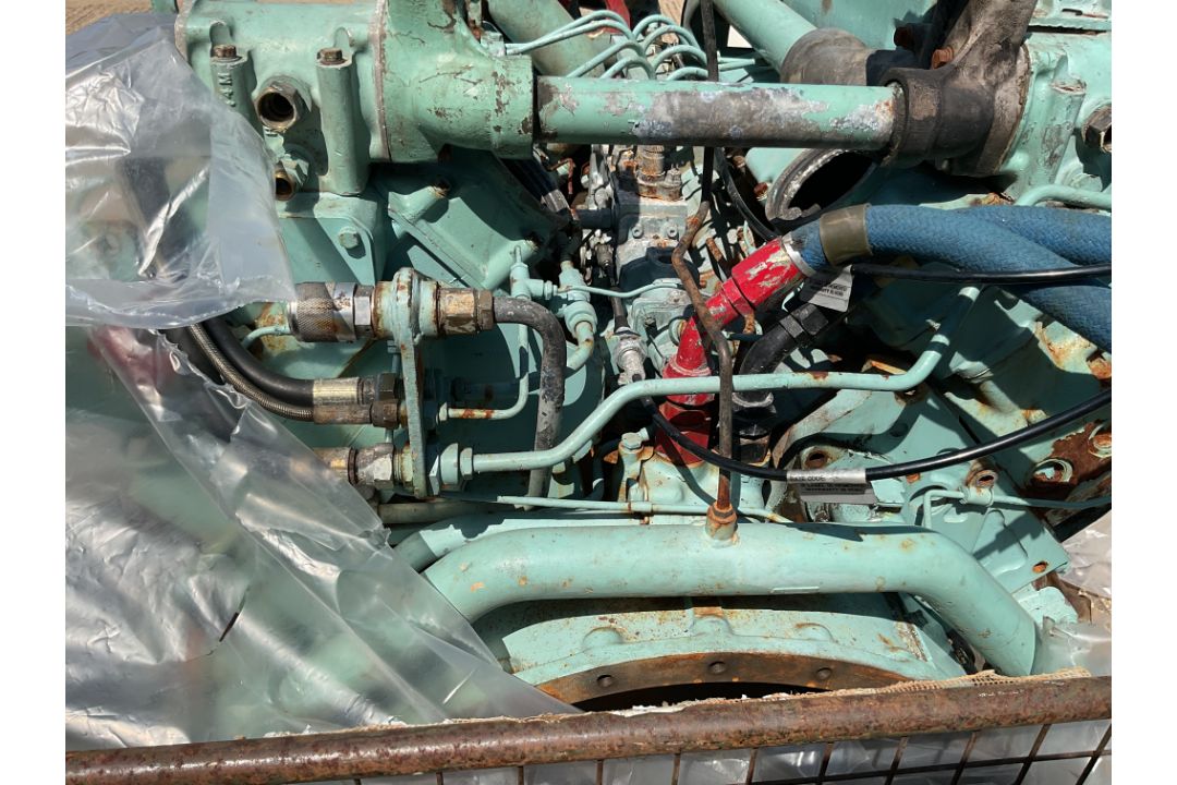 Perkins CV8 V8 550HP Diesel Engine Ancillaries as Shown inc Turbo Charger, Fuel Pump etc, from MOD - Image 3 of 3