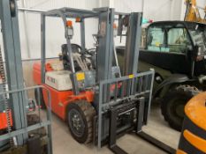 1x New Unused K30 3T Diesel Forklift with Side Shift