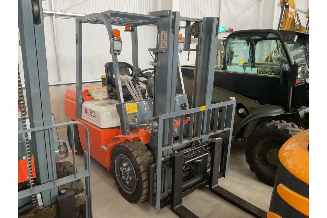 1x New Unused K30 3T Diesel Forklift with Side Shift - Image 1 of 19