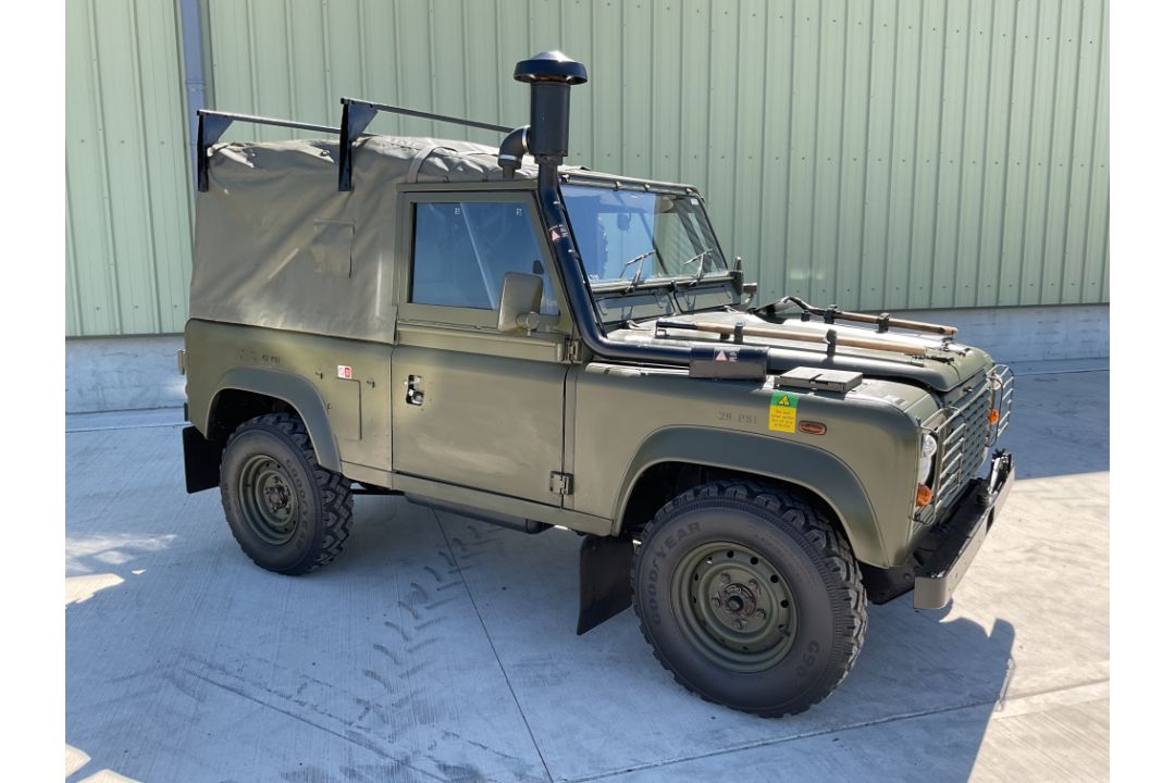 Rare Land Rover RHD 90 TUL Wolf Soft Top Winter/Water, Direct from UK MOD - Image 1 of 45