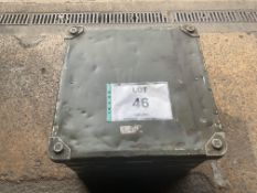 Zarges Waterproof Aluminium Transit Case, from MOD