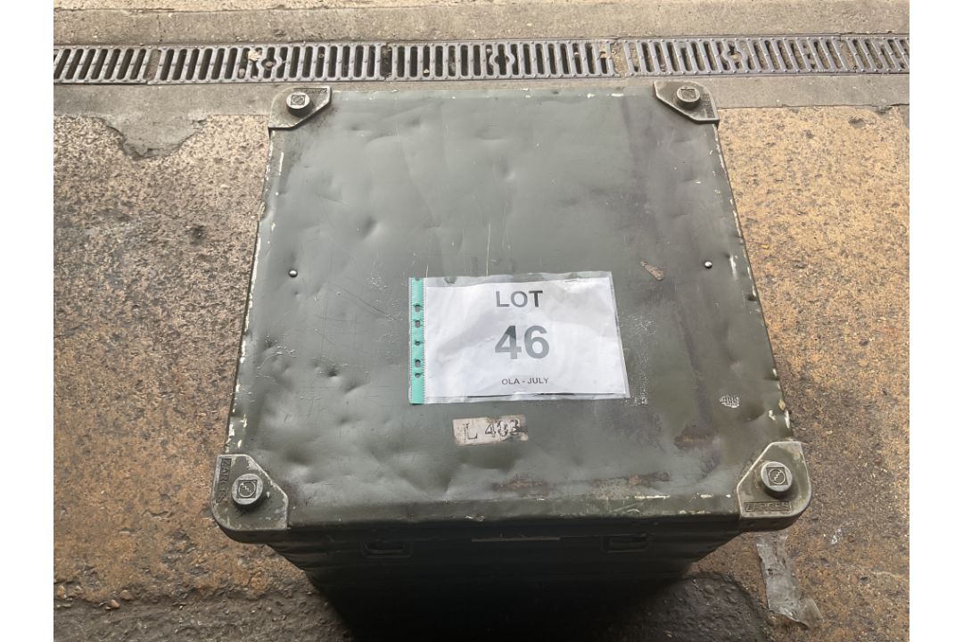 Zarges Waterproof Aluminium Transit Case, from MOD - Image 1 of 5