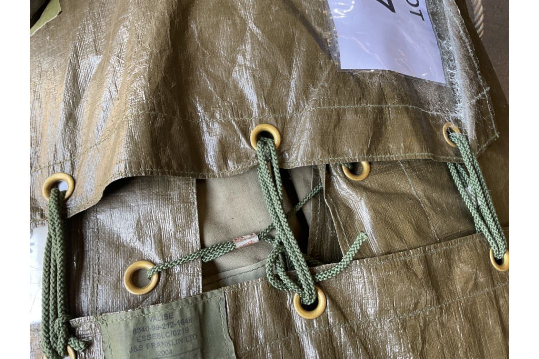 BRITISH ARMY 12x12 Tent c/w Poles, Angles, Pegs etc, from MOD { Army Cadets ) - Image 6 of 7