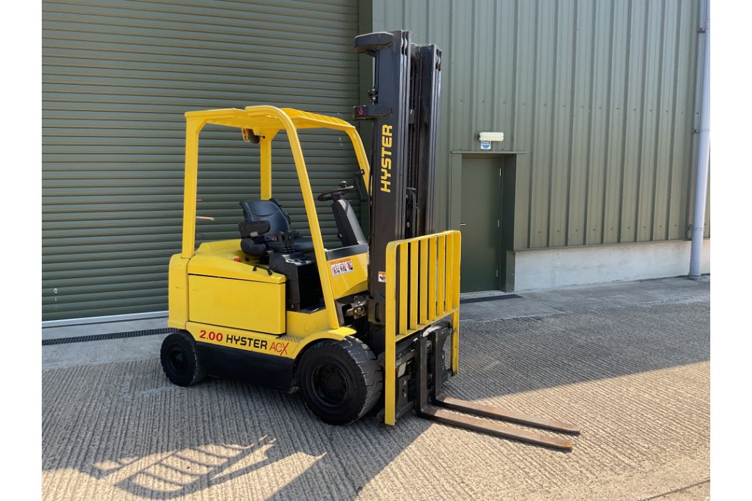 Hyster J2.00 XM-717 ACX 2 Tonne Electric Forklift c/w Duplex Mast, Side Shift and Charger - Image 25 of 26